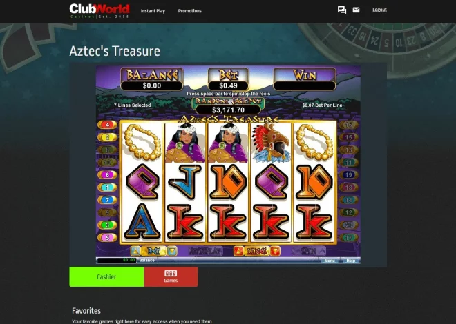 Club World Casino Review A Comprehensive Look at One of the Top Online Gambling Sites